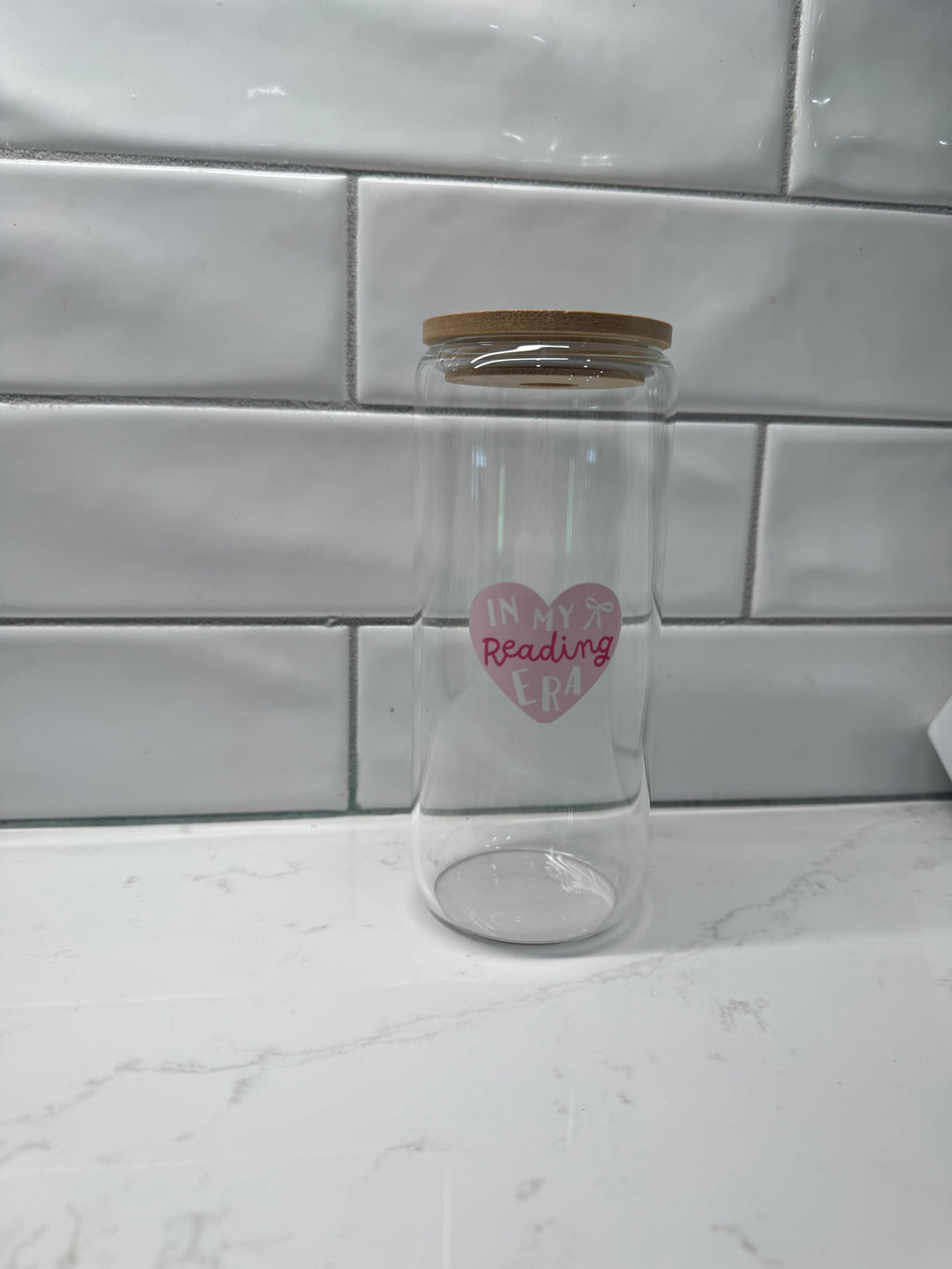 Bookish Glass Cups