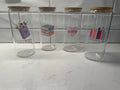 Bookish Glass Cups