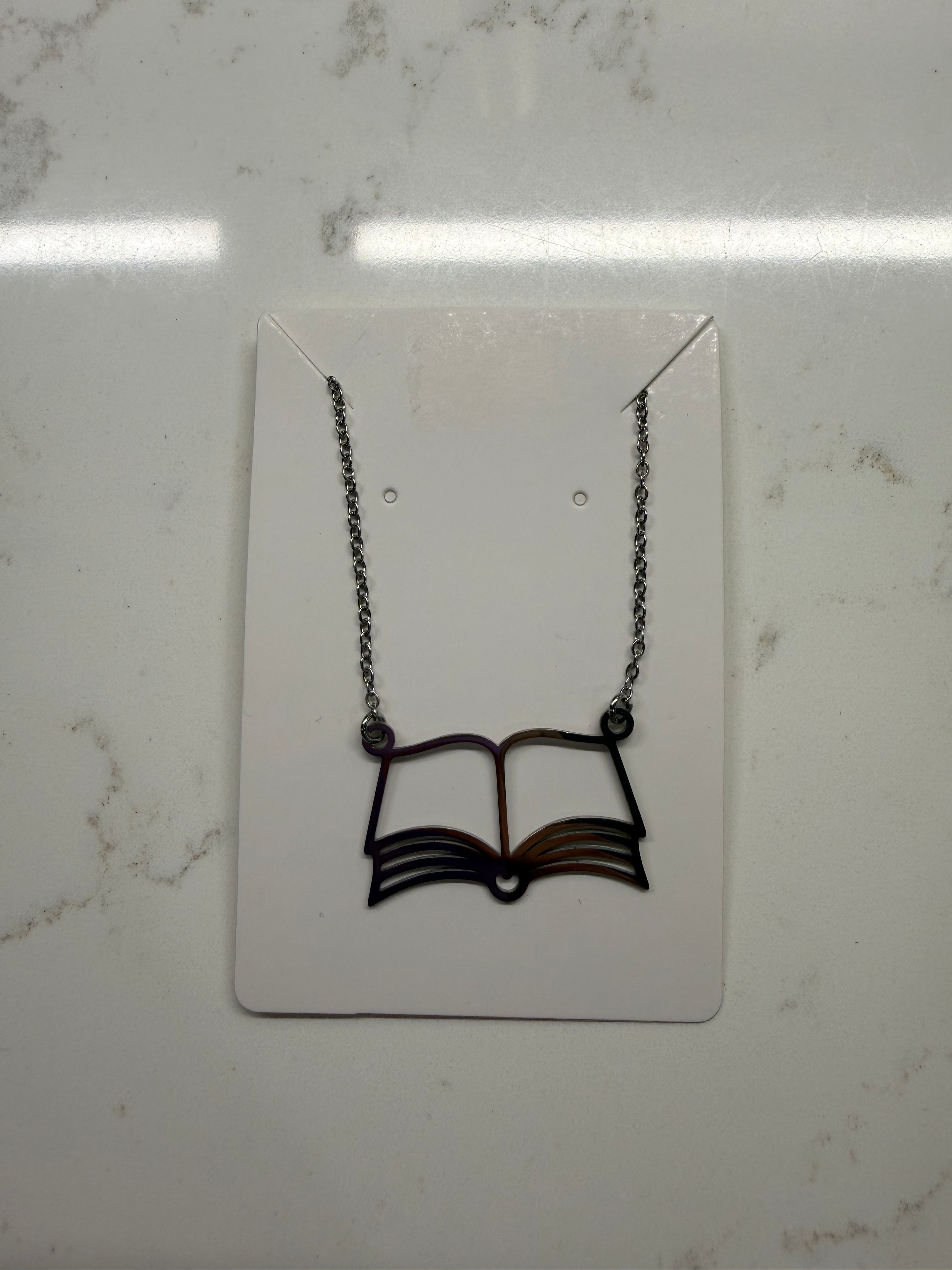 Bookish Necklace